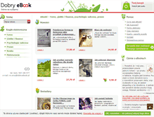 Tablet Screenshot of dobryebook.pl